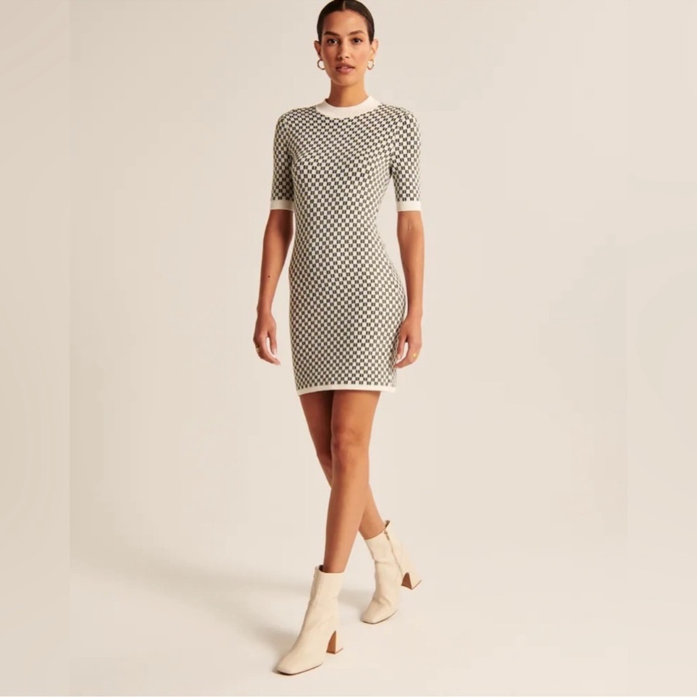 ABERCROMBIE & FITCH KNIT DRESS SIZE MEDIUM P